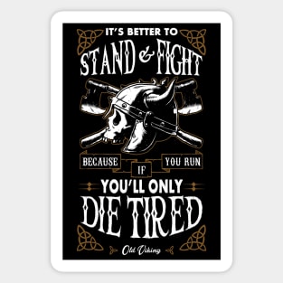 Stand and Fight Sticker